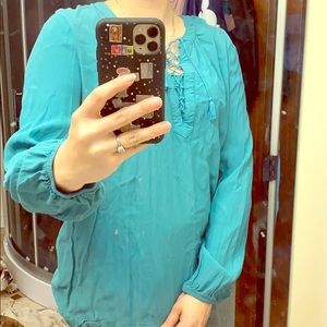 Beautiful lace up top
